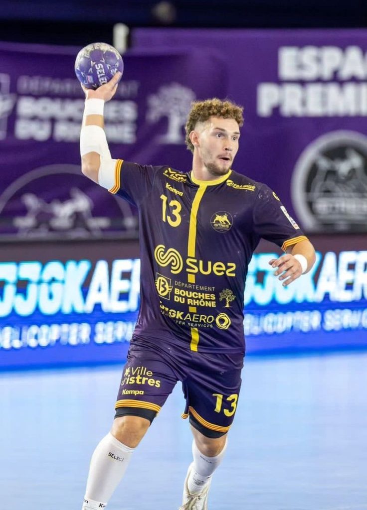 Lubin Gensoulen Istres Provence Handball ®Guillaume Boitiaux