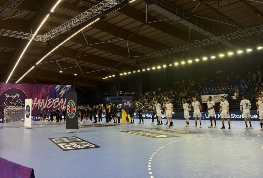 Début match Istres Provence Handball